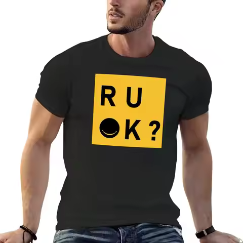 R u ok ? day, for are you ok T-Shirt plus size tops quick-drying sublime tshirts for men