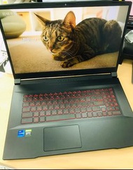 MSI GF76 11UEK i7-11800H 8G 256-SSD NA RTX 3060 6GB 17.3" 1920x1080 144Hz 電競本 95%