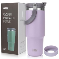 TYESO Insulated Tumbler Hot and Cold Aqua Flask for Kids with Straw Water Bottle Original Valentine 