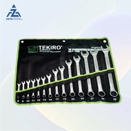 KUNCI RING PAS TEKIRO 8-32 MM 14 PCS / KUNCI RING PAS SET TEKIRO 8-32