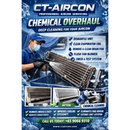 Professional Aircon Servicing Chemical Overhaul