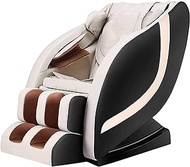 Full-Body Massage Chair Zero gravity/3D Bluetooth Audio/Five Massage Techniques/Airbag Wrapping Massage/Waist Infrared Heating LEOWE (Color : Black)