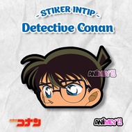Stiker Intip Detective Conan / Sticker Anime Waterproof