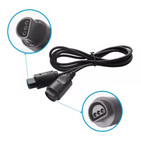 1.8M Extension Cable Cord for Nintend 64 N64 Controller 6 Feet Durable Data Transfer Extender Lead G
