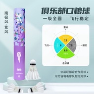 Antarctic Style Purple Style Duck Feather Badminton Flight Stable Precise Competition Training Ball 