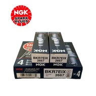 NGK Iridium IX Spark Plug BKR7EIX (4 Pcs)