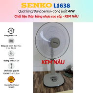 Quạt Điện Đứng Senko L1638 - Công Suất 47w - Hàng Chính Hãng - Bảo Hành 24 Tháng - Tiện Lợi