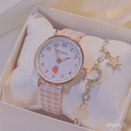 fossil watch Women's Watch Niche High-Grade Summer Style Less than Japanese-Style Comely and Cute Days Soft Girl Decorat