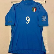 2025 New product Kappa 2002 Italy Retro Jersey No. 9 Inzaghi Football Suit Unpopular Jersey Authenti