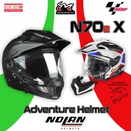 NOLAN N70-2X Earthquake Torpedo Classic Stunner Adventure Helmet Double Visor Full Face Helmet ECE22
