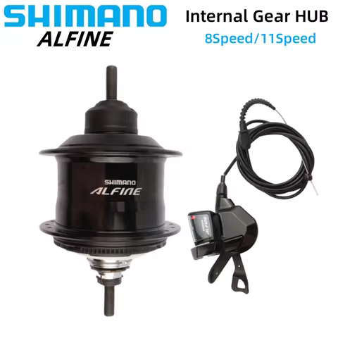 SHIMANO ALFINE Internal Gear HUB DISC BRAKE 32H 36H SG-S7001-8 SG-S7001-11 8S/11S With Bike Deraille