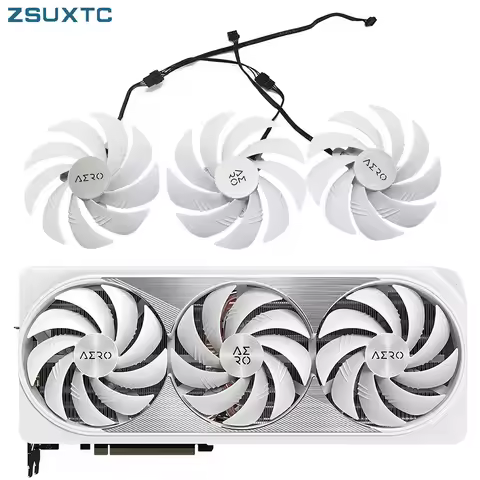 GAH3S2U PLD10020S12H 107MM For Gigabyte RTX4080 Super RTX4090 AERO replaced the cooling fan RTX 4080