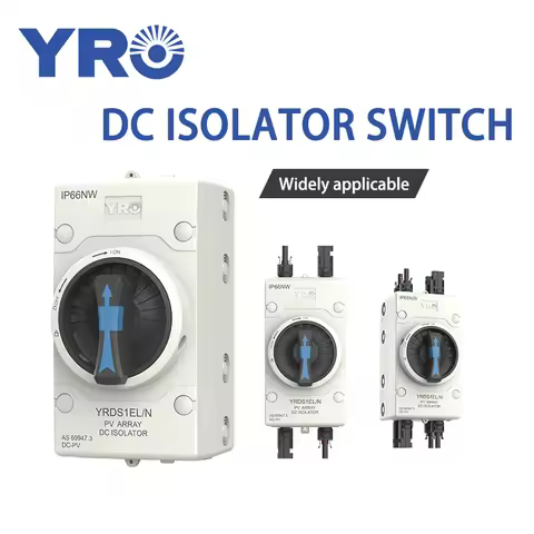 DC Isolator switch 4P 32A 1000V PV switch IP66 for Solar energy system inverter Outdoor Waterproof I