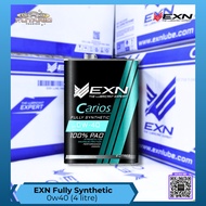EXN LUBE Engine Oil - 0w40 (4 Litre) - Fully Synthetic Engine Oil - Passenger Car
