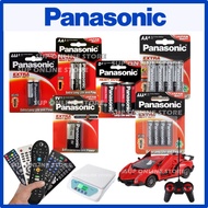 [Panasonic] Original Extra Heavy Duty Battery / Bateri Long Life And Power  (9V1 , D2 , AA2, AA4 , A