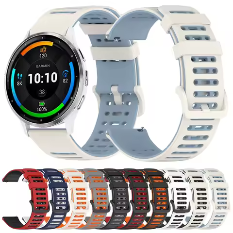 Breathable Band For Garmin Venu 3 22mm Watch Strap For Garmin Venu 2 Forerunner 265 255 M Vivoactive