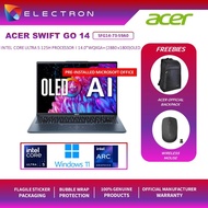 Acer Swift GO 14 SFG14-73-59A0 14" 2.8K OLED Frost Blue (CU5-125H, 16GB, 512GB, Intel Arc, W11, HS)