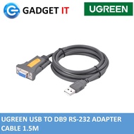 UGREEN USB 2.0 to RS232 DB9 Serial Cable Male A Converter Adapter with PL2303 - CAB-UG-CR104-20201
