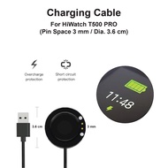 USB Charging Cable For HiWatch T500 Pro Smartwatch / Charger / Pengecas Jam / Jam Fitness