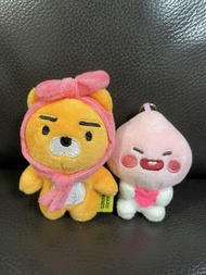 Kakao Friends Ryan & Apeach公仔