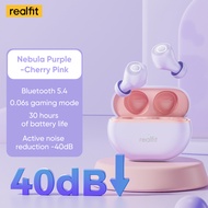 Realfit F4 Mini ANC Bluetooth Earphones 40dB Active Noise Cancellation HIFI Heavy Bass Wireless Earb