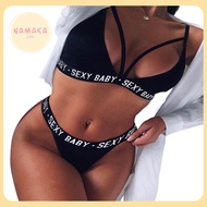 [NL]  LINGERIE SEXY BABY HOT BEACH PANTAI PREMIUM SET BIKINI SEKSI SWIMSUIT WANITA THREE POINT PEREM