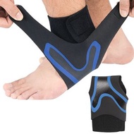 藍色護腳踝護腳腕 運動護踝 關節固定護腳踝 [平行進口]