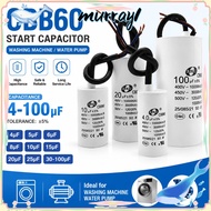 MURRAY CBB60 Capacitor, Round 4UF-100UF Motor Run Capacitor, 450V Start Capacitor