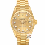 【大眾名錶】 Rolex 勞力士 69178 Datejust 蠔式女錶18K 原廠錶帶未整理 大眾名錶G291
