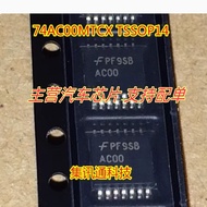 5PCS 74AC00MTCX Silk Printing AC00 Patch TSSOP-14 Integrated Logic Door Chip IC