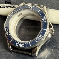 For Seahorse 41mm Stainless Steel Watch Case ST1612 Miyota 8215 DG 2813 Automatic Movement 10mWaterp