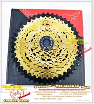Sprocket Cassete Raze 9speed 11 - 46T Gir Sepeda Razze 9 speed 9s