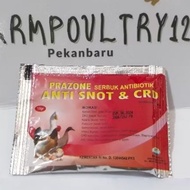 Obat Ayam Anti Snot Crd Serbuk 10 gr antibiotik ayam burung bebek itik mengobati dengan cepat penyak