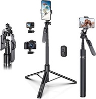 實體店鋪/SF (清貨區)(Stick$198/WithLED $248/Magsafe磁吸$48) 2m Anti-Shake Selfie Stick Tripod,Balance Handle,