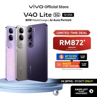 vivo V40 Lite 5G (12+12)GB+256/512GB 80WFlashCharge, AI Aura Portrait AI Erase, 4-Year*Battery Healt