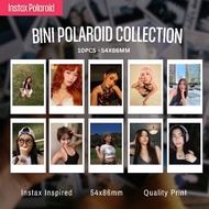 [BINI] Instax Inspired Polaroid; 10pcs, 54x86mm, Quality Print