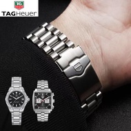 Solid Stainless Steel Watch Band for TAG Heuer F1, Aquaracer, Carrera, Monaco |   20mm & 22mm Bracel