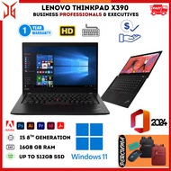ThinkPad X390/X270 i5 8th/6th Gen 16GB 512GB SSD FHD Business Laptop Win11 Pro 1 Year Warranty