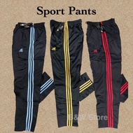 🔥Seluar Sukan Panjang Lelaki Perempuan / Seluar Tracksuit Men Women With Pockets / Sport Long Pant Trousers