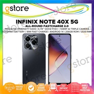 [Malaysia Set] Infinix Note 40X 5G (256GB ROM | 12GB RAM) 1 Year Infinix Malaysia Warranty