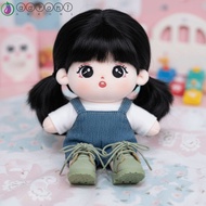 AARON1 1pair Doll Leather Shoes Boots, Pretend Play Handmade Bjd Doll Shoe, DIY Toy Black Brown PU 1