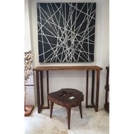 Belian Wood Console Table