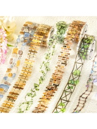 1 Roll 78.74inch(200cm) Garden Path Series Scene Stickers On Roll Cutting Decor Scrapbooking Persona