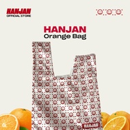 HANJAN CNY Mandarin Orange Bag | Knot Bag | Wristlet Bag | Carrier Bag | Ang Pao