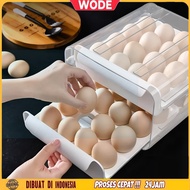 Wode 2-Tier Egg Box Egg Storage Box Organizer 2-Tier Egg Rack/ Egg Storage Box Multipurpose Rack