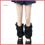 Thick Leg Warmers Women Fuzzy Leg Warmers Stylish Faux Fur Leg Warmers for Women Perfect for Winter 