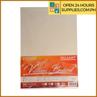 ○ ♥ ☘️ Valiant Vellum Board paper A4 10sheets 220gsm White/Cream