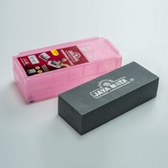 JAYA MATA Grit #400 Black Single Sided Sharpening Stone (JM111) [Honing Stone_Whetstone_Knife Sharpe