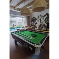 (Brand New) CM1 7ft City British Pool Table with Coin Operate