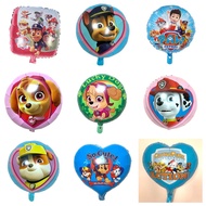 18 inch Paw Patrol Foil Balloons Baby Birthday Family Party Helium Balloon Decorations Kids Gift Toys